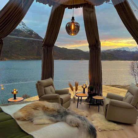 Lofoten Glampingdome Myrland Exterior photo