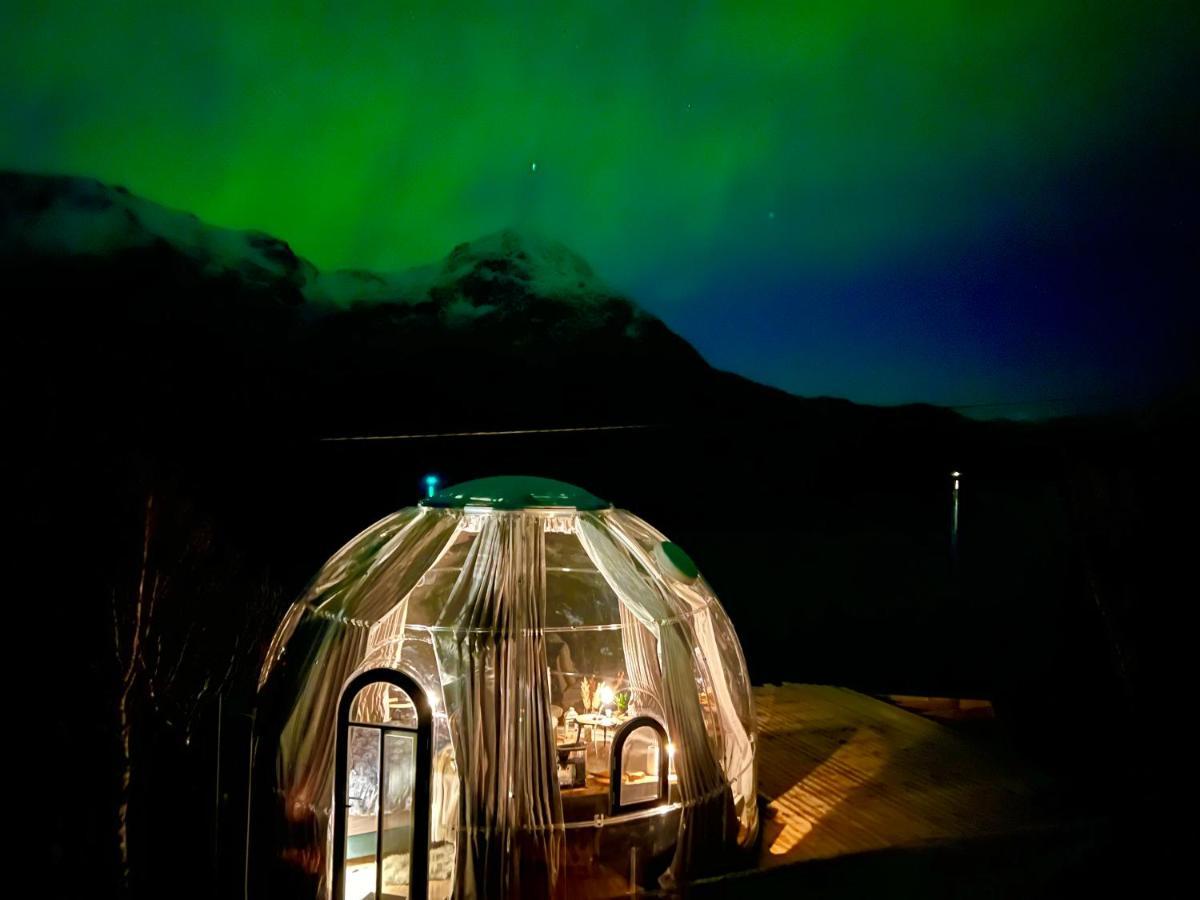 Lofoten Glampingdome Myrland Exterior photo