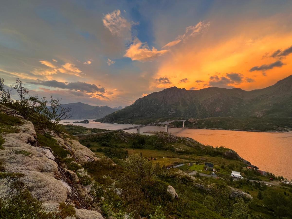 Lofoten Glampingdome Myrland Exterior photo