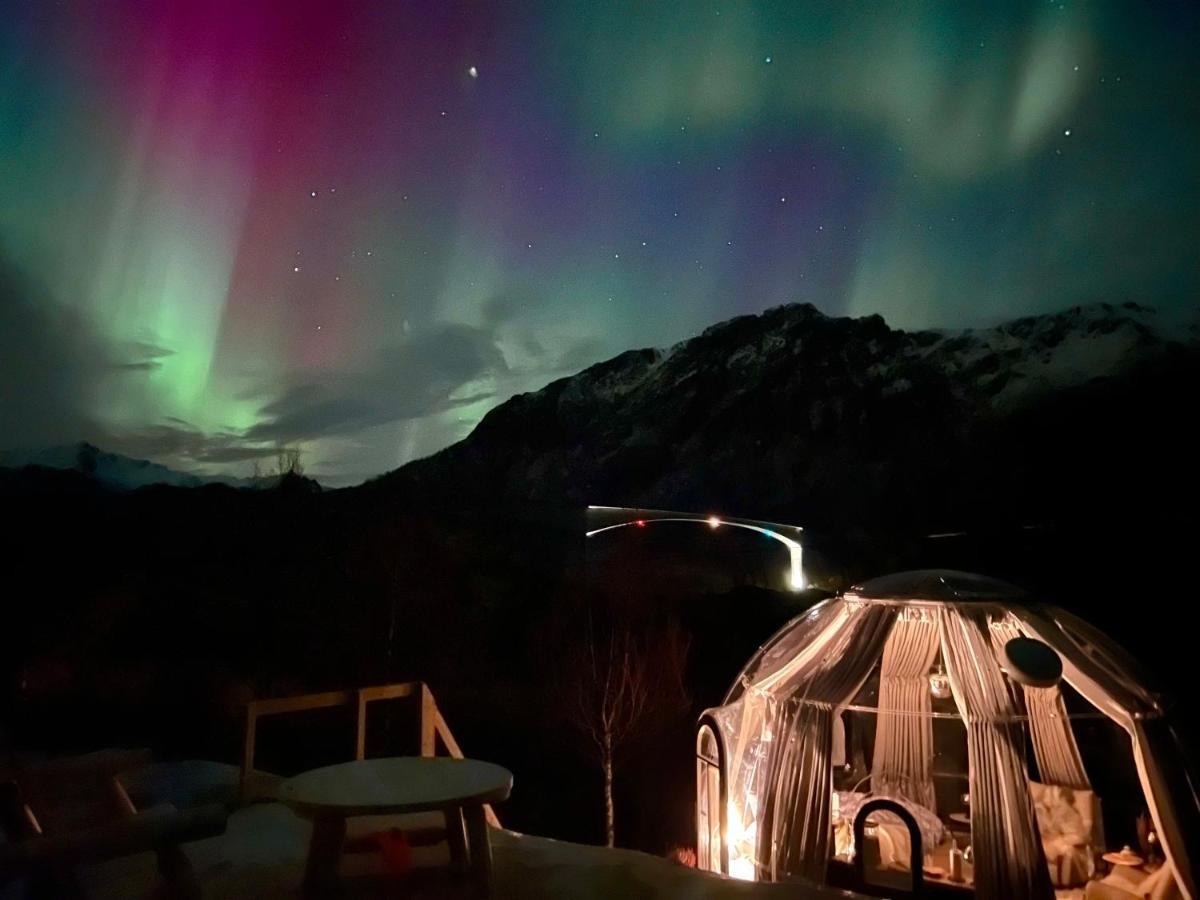 Lofoten Glampingdome Myrland Exterior photo