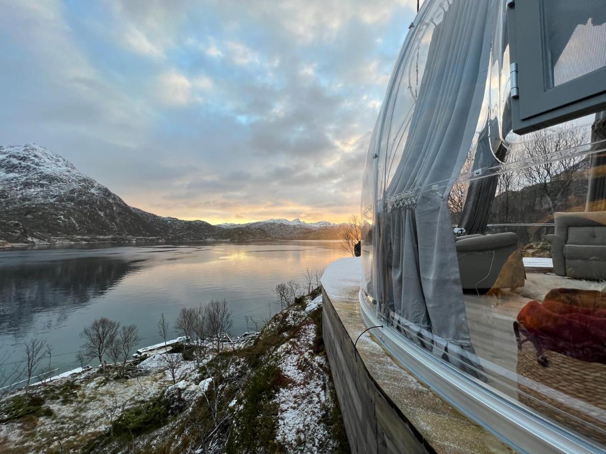 Lofoten Glampingdome Myrland Exterior photo