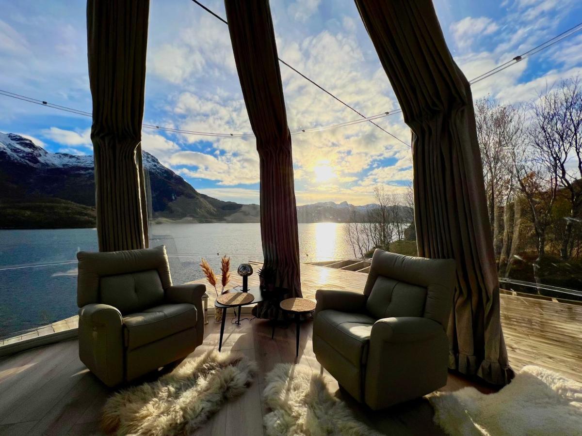 Lofoten Glampingdome Myrland Exterior photo