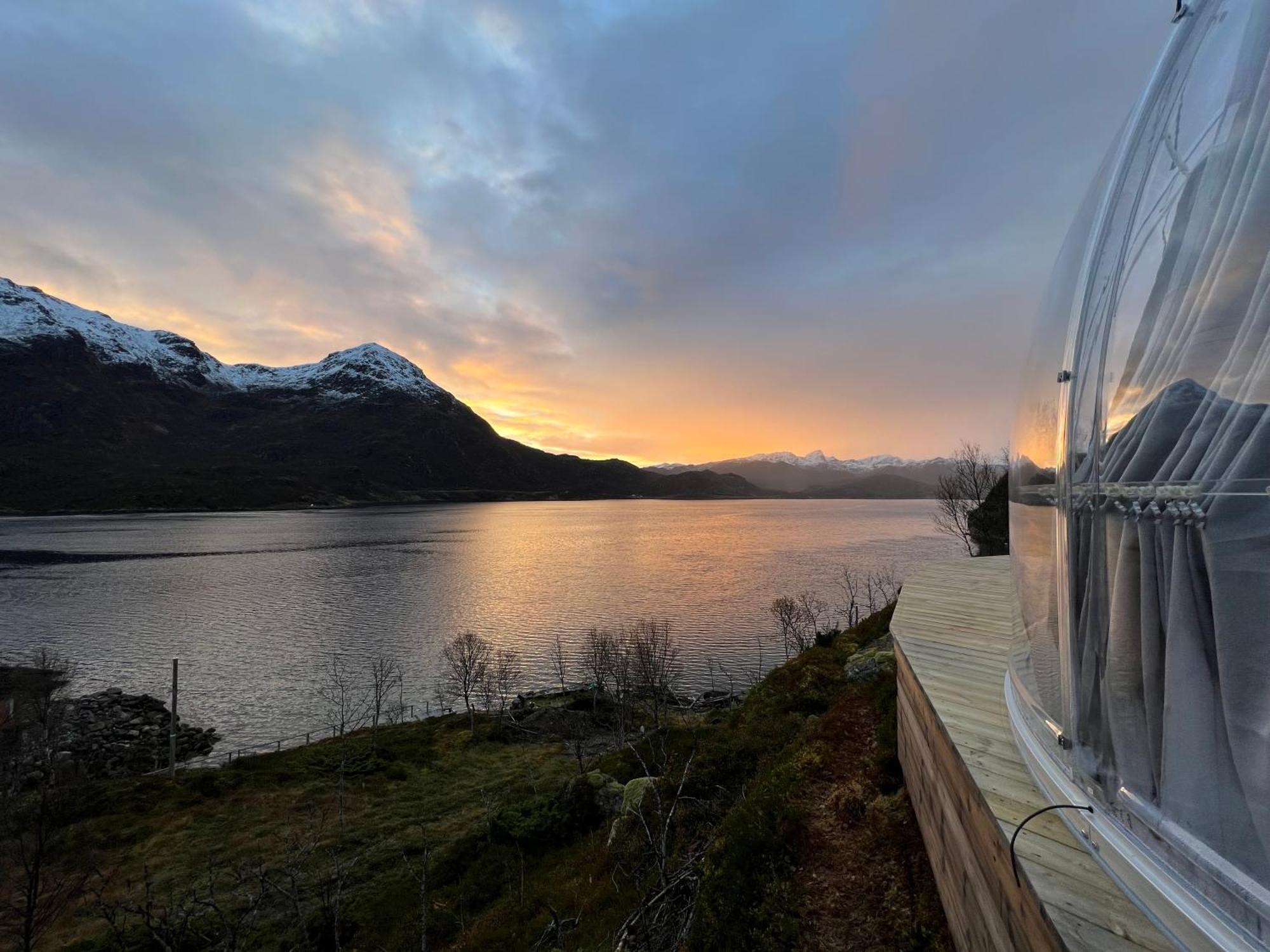 Lofoten Glampingdome Myrland Exterior photo