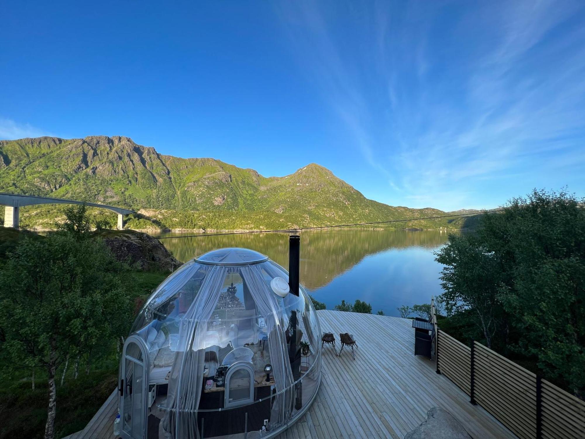 Lofoten Glampingdome Myrland Exterior photo