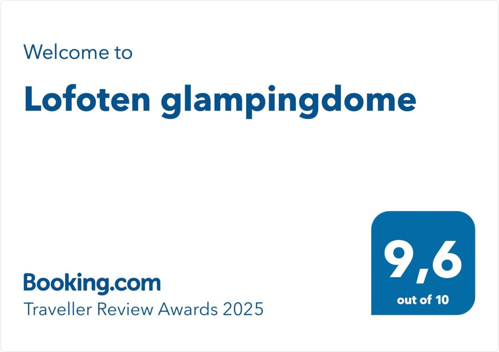 Lofoten Glampingdome Myrland Exterior photo